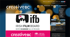 Desktop Screenshot of creativebc.com